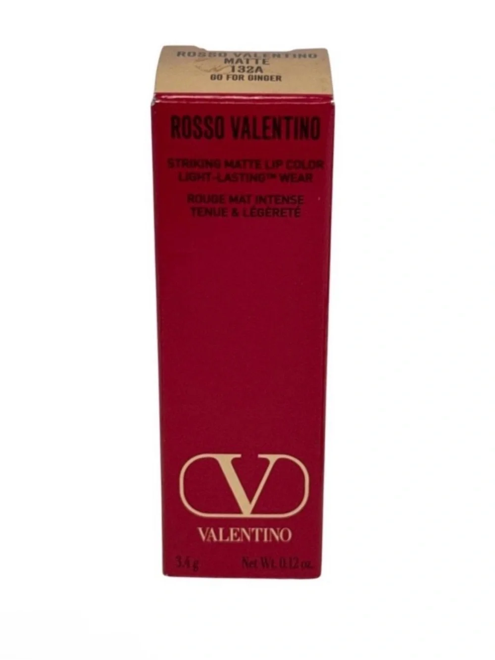 Rosso Valentino Matte Lipstick 136- Go For Ginger
